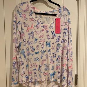 Lilly Pulitzer Pajama Top